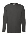 T-shirts lange mouw Fruit of the Loom 61-038-0 light graphite